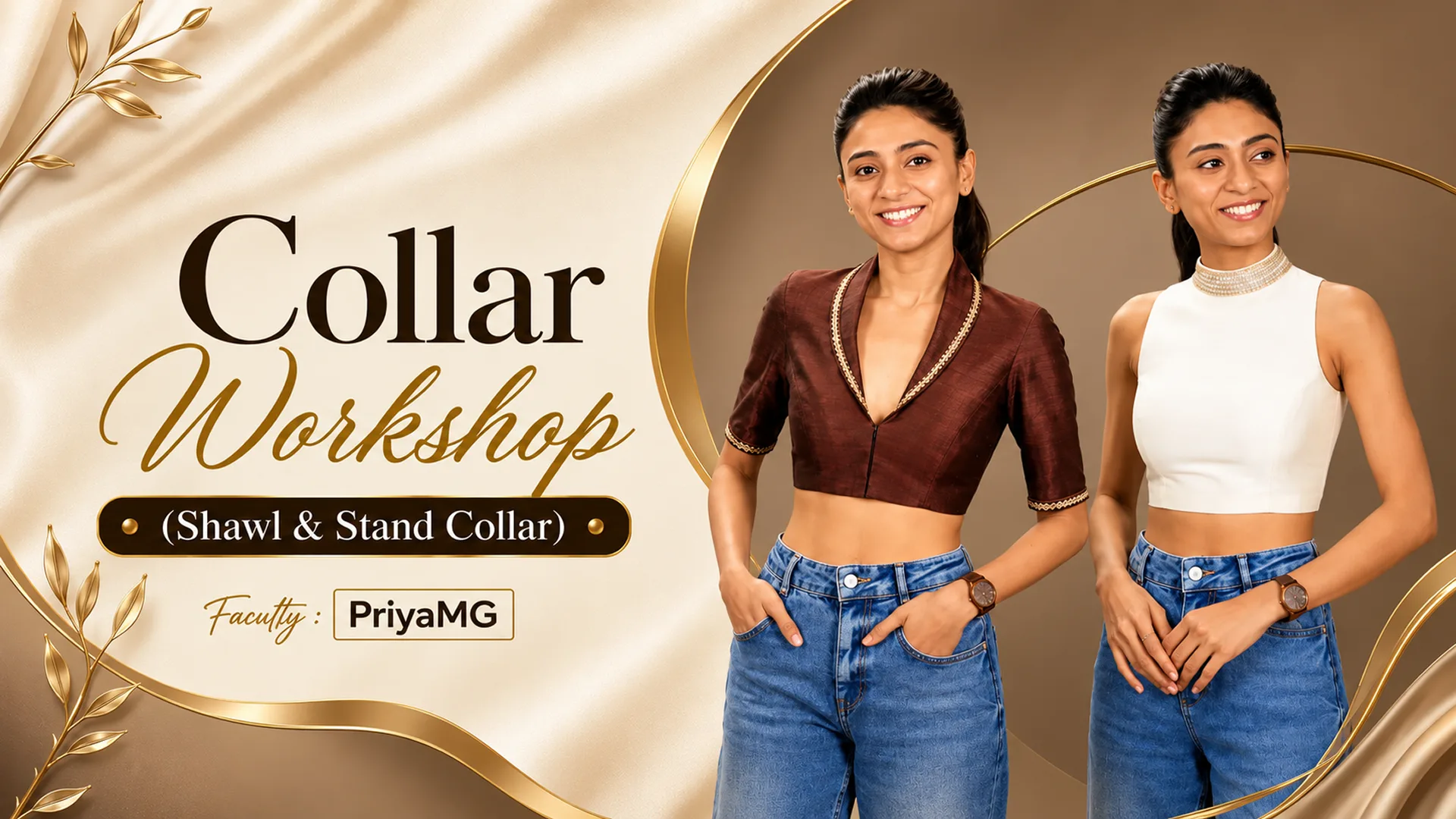 Collar Workshop (Shawl & Stand Collar)